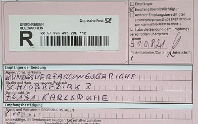 Verfassungs-beschwerde – alle Zweitstimmen der Grünen bei der Bundestagswahl ungültig? Bundesverfassungs-gericht in der Zwickmühle